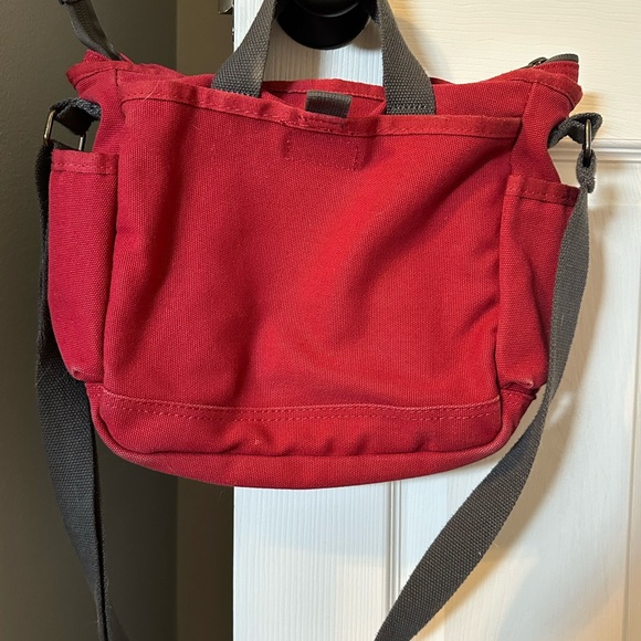 Red Canvas Travel Crossbody Bag by Duluth Trading Co. - Picture 2 of 5